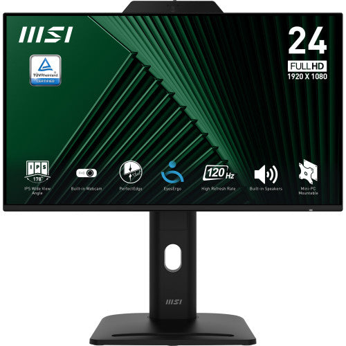 MSI Pro MP242PMG pantalla para PC 60,5 cm (23.8") 1920 x 1080 Pixeles Full HD LCD Negro - imagen 1