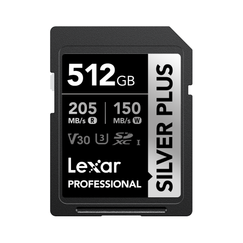 Lexar Professional SILVER PLUS 512 GB SDXC UHS-I - imagen 1