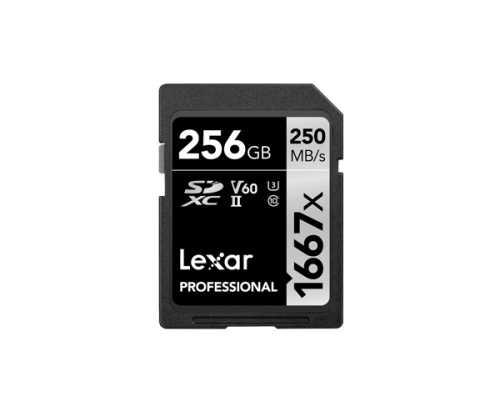 Lexar SDXC, 256 GB UHS-II Clase 10 - imagen 1