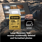 Lexar Armor Gold 128 GB SDXC UHS-II - imagen 2