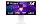 LG MONITOR LG, 34 PULGADAS, 34GX90SA-W, 86,4 CM, 3440 X 1440 PIXELES, WIDE QUAD HD, OLED, BLANCO - imagen 1