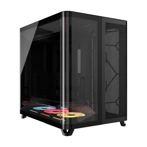 Corsair AIR 5400 LX-R RGB iCUE LINK Midi Tower Negro