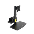 TOOQ SOPORTE MESA PANT.GIRA INCLI+MINI CPU,17-27",NEGRO - imagen 1