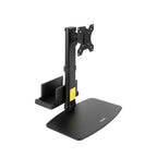 TOOQ SOPORTE MESA PANT.GIRA INCLI+MINI CPU,17-27",NEGRO - imagen 1