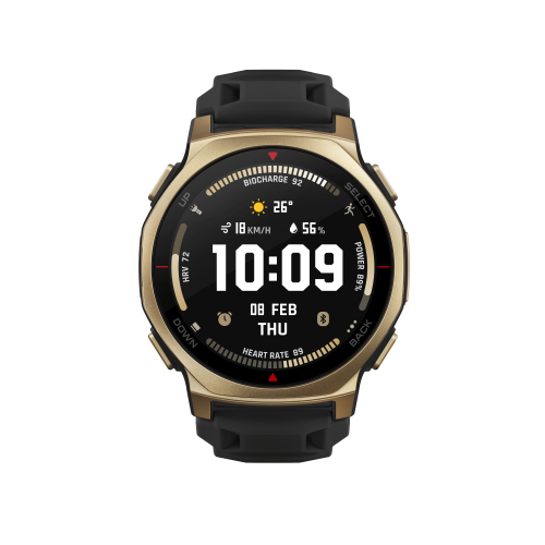 Amazfit T-rex 3 Pro 3,35 cm (1.32") AMOLED 44 mm Digital 466 x 466 Pixeles Pantalla táctil Oro Wifi GPS (satélite) - imagen 1