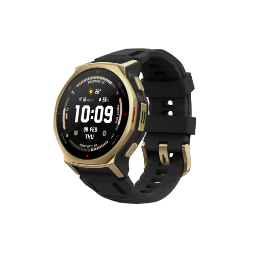 Amazfit T-rex 3 Pro 3,35 cm (1.32") AMOLED 44 mm Digital 466 x 466 Pixeles Pantalla táctil Oro Wifi GPS (satélite) - imagen 2