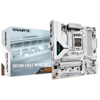 Gigabyte PLACA GIGABYTE B850M EAGLE WIFI6E ICE (BLANCO),AMD,AM5,B850,4DDR5,256GB,1HDMI+1DP,4SATA3+3M.2,GBELAN+WIFI6E+BT5.3,4USB3.2,MATX - imagen 1