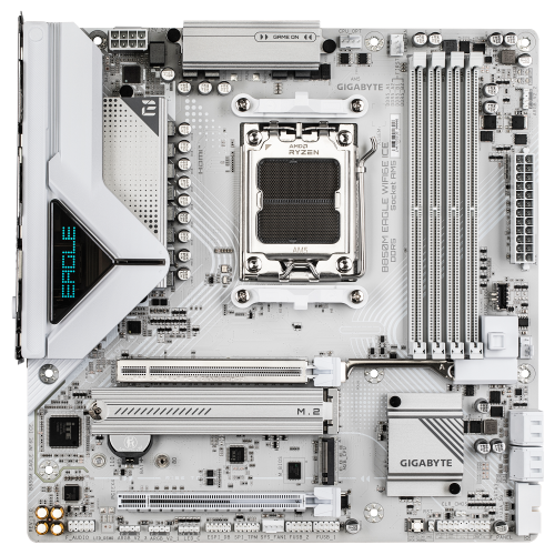 Gigabyte PLACA GIGABYTE B850M EAGLE WIFI6E ICE (BLANCO),AMD,AM5,B850,4DDR5,256GB,1HDMI+1DP,4SATA3+3M.2,GBELAN+WIFI6E+BT5.3,4USB3.2,MATX - imagen 2