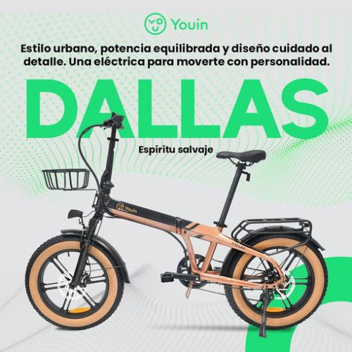 YOUIN E-BIKE 20" FAT YOUIN DA - imagen 3