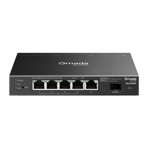TP-Link SG2206MP switch L2 Gigabit Ethernet (10/100/1000) Energía sobre Ethernet (PoE) - imagen 1