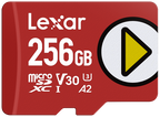 Lexar LMSPLAY256G-BNSNG memoria flash 256 GB MicroSDXC UHS-I Clase 10 - imagen 1