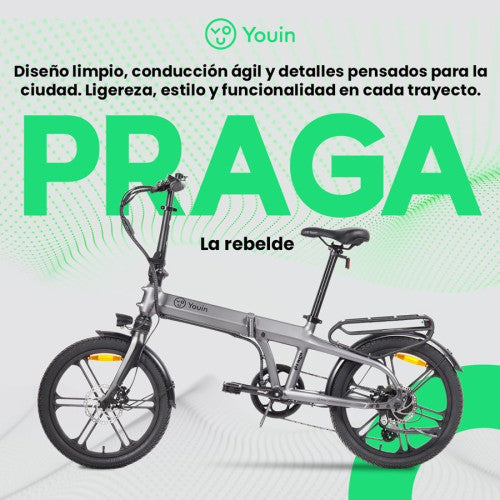 YOUIN E-BIKE 20" YOUIN PRAGA - - imagen 2