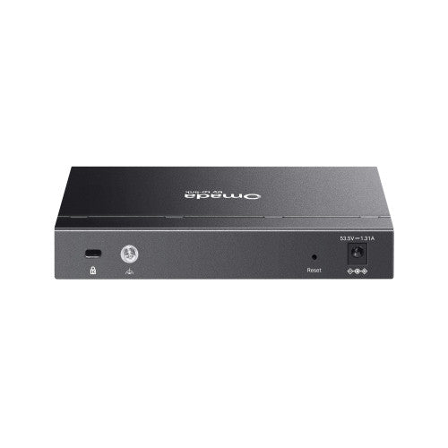 TP-Link Omada ES208GP switch Gestionado L2 Gigabit Ethernet (10/100/1000) Energía sobre Ethernet (PoE) DIN rail Negro - imagen 2