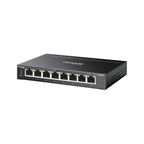 TP-Link Omada ES208GP switch Gestionado L2 Gigabit Ethernet (10/100/1000) Energía sobre Ethernet (PoE) DIN rail Negro - imagen 3