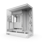 NZXT CAJA NZXT H9 FLOW (2025) DUAL-CHAMBER MID-TOWER CASE - ALL WHITE - imagen 1