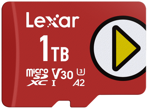 Lexar LMSPLAY001T-BNSNG memoria flash 1 TB MicroSDXC UHS-I Clase 10 - imagen 1