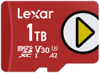 Lexar LMSPLAY001T-BNSNG memoria flash 1 TB MicroSDXC UHS-I Clase 10 - imagen 1