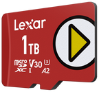 Lexar LMSPLAY001T-BNSNG memoria flash 1 TB MicroSDXC UHS-I Clase 10 - imagen 2