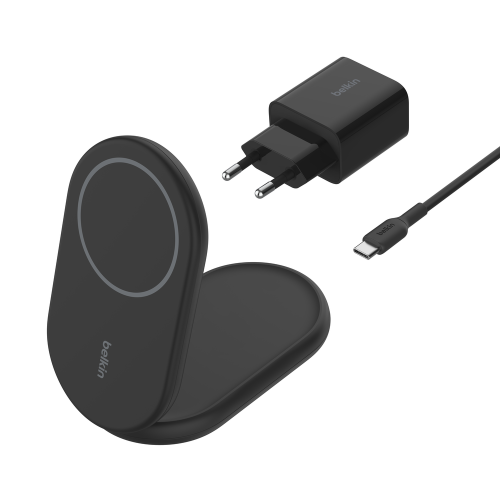 Belkin BoostCharge Auriculares, Smartphone Negro USB Cargador inalámbrico Carga rápida Interior - imagen 2