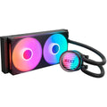 NZXT KRAKEN CORE RGB - 240MM AIO LIQUID COOLER WITH RGB CAP & RGB CORE FAN (BLACK) RL-KR24C-B1 - imagen 1