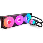 NZXT KRAKEN CORE RGB - 360MM AIO LIQUID COOLER WITH RGB CAP & RGB CORE FAN (Black) RL-KR36C-B1 - imagen 1