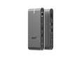 Acer HP.DSCAB.022 base para portátil y replicador de puertos Alámbrico USB 3.2 Gen 1 (3.1 Gen 1) Type-C Plata - imagen 1