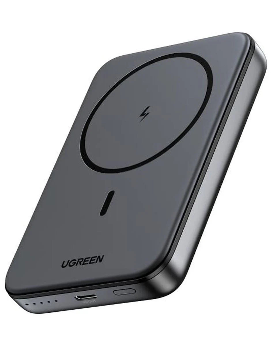 UGREEN 10000MAH MAGNETIC WIRELESS POWER BANK SPACE GRAY - imagen 3