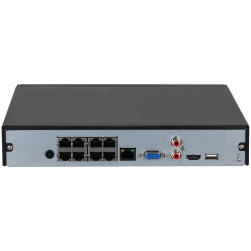 Dahua (DHI-NVR2108HS-8P-4KS3) DAHUA GRABADOR IP SERIE 2, 8 CANALES, 8 POE, 1HDD I/O 2/1 - imagen 3