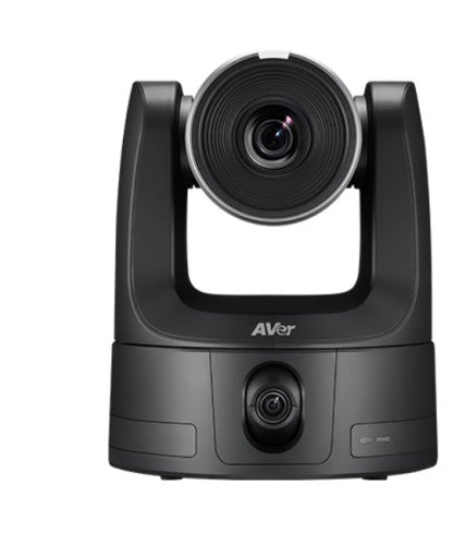 AVER CAMARA TR535N (61S9330000AG)TR535N DUAL LENS (4KP60. 30X ZOOM, HDMI, 3GSDI, USB, RJ45, AUTO TRACKING AND FULL NDI). BLACK COLOR.