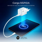 SUBBLIM CARGADOR GAN 35W CHARGER USB C - imagen 2