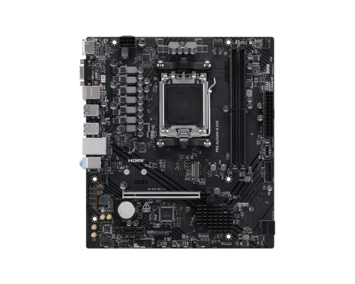 MSI PLACA MSI PRO A620AM-B EVO,AMD,AM5,A520,2DDR5,128GB,VGA+HDMI,2.5GBLAN,2SATA3+1XM.2,6USB3.2,MATX - imagen 1