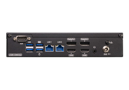 ATEN PREMIUM MODEL (CONSULTAR) USB 4K HDMI AND DISPLAYPORT QUAD-DISPLAY KVM OVER IP RECEIVER WITH MULTI-VIEWER AND VIRTUAL MACHINE ACCESS (KE8980MR-AX-G) - imagen 3