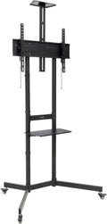 Tooq (P) TOOQ SOPORTE SUELO RUEDAS "NEFERTITI", 37-70", NEGRO
