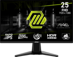 MSI MONITOR MAG 255F E20. 24.5". RAPID IPS FLAT. 1920x1080 . 240HZ. NEGRO - imagen 2
