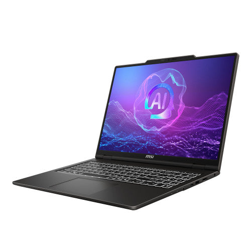 MSI VenturePro 16 A2RWFG-046ES Intel Core 7 240H Netbook 40,6 cm (16") 2K 32 GB DDR5-SDRAM 1 TB SSD NVIDIA GeForce RTX 5060 Wi-Fi 6E (802.11ax) Windows 11 Home Gris - imagen 2
