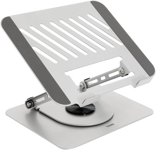 TOOQ SOPORTE PLEGABLE 360° DISPOSITIVOS 11-17",PLATA