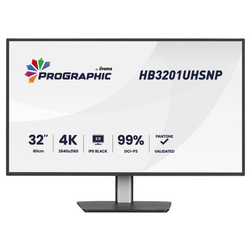 Iiyama MONITOR IIYAMA, 31.5 PULGADAS, 80 CM, IPS PANEL TECHNOLOGY LED, 3840X2160, 60HZ - imagen 1