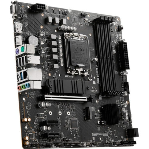 MSI PLACA MSI PRO B760M-P,INTEL,1700,B760,4DDR5,192GB,VGA+HDMI+DP,4SATA+2M.2,4USB3.2,GBLAN,MATX - imagen 3