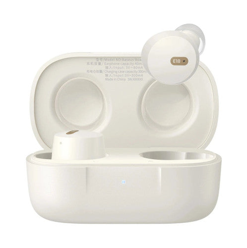 BASEUS OS BASEUS BOWIE E18 TRUE WIRELESS EARPHONES STELLAR WHITE