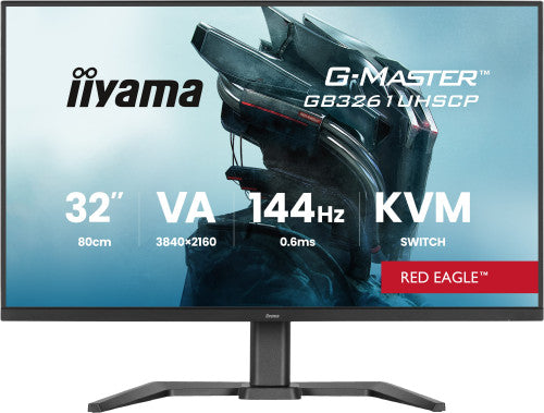 Iiyama MONITOR IIYAMA GAMING PANTALLA PARA PC 80 CM (31,5") 3840 X 2160 PIXELES 4K UHD LED USB-C KVM HDMI DISPLAYPORT - imagen 1