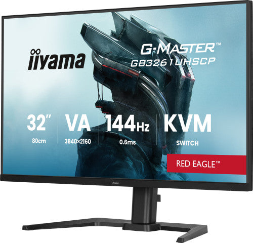 Iiyama MONITOR IIYAMA GAMING PANTALLA PARA PC 80 CM (31,5") 3840 X 2160 PIXELES 4K UHD LED USB-C KVM HDMI DISPLAYPORT - imagen 2