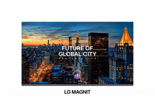 LG MAGNIT LAAA009 Pantalla plana para señalización digital 3,45 m (136") LED Wifi 500 cd / m² 4K Ultra HD Negro Procesador incorporado - imagen 1