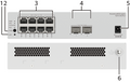 HUAWEI S210-8LP2J (8*10/100/1000BASE-T PORTS (32W POE+), 2*2.5GE SFP PORTS, WITH 1*AC POWER ADAPTER, FANLESS)"