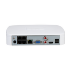 Dahua (DHI-NVR2104-P-4KS3) DAHUA GRABADOR IP 4 CANALES POE 1HDD 4K CON INTELIGENCIA ARTIFICAL SMART 1U LITE BLANCO - imagen 3
