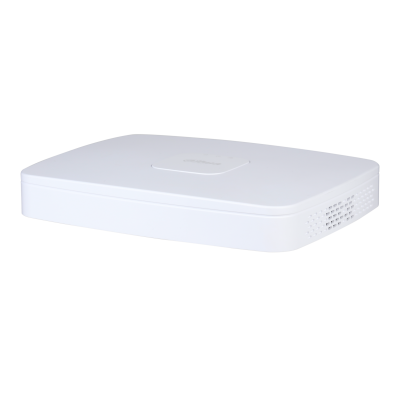 Dahua (DHI-NVR2108-8P-4KS3) DAHUA GRABADOR IP 8 CANALES POE 1HDD 4K CON INTELIGENCIA ARTIFICAL SMART 1U LITE BLANCO - imagen 1