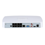 Dahua (DHI-NVR2108-8P-4KS3) DAHUA GRABADOR IP 8 CANALES POE 1HDD 4K CON INTELIGENCIA ARTIFICAL SMART 1U LITE BLANCO - imagen 2