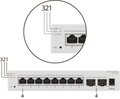 HUAWEI S210-24T2J (24*10/100/1000BASE-T PORTS, 2*2.5GE SFP PORTS, BUILT-IN AC POWER, FANLESS)
