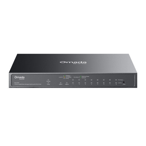 TP-LINK ES210GP SWITCH GIGABIT OMADA 10 PUERTOS EASY MANAGED CON 8 PUERTOS POE+ - imagen 1