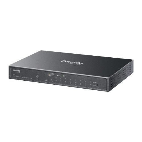 TP-LINK ES210GP SWITCH GIGABIT OMADA 10 PUERTOS EASY MANAGED CON 8 PUERTOS POE+ - imagen 3