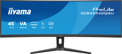 Iiyama MONITOR IIYAMA PANTALLA CURVA PARA PC 113 CM (45") 5120 X 1440 PIXELES DUAL QHD LED PANEL VA USB-C HDMI DISPLAYPORT - imagen 1